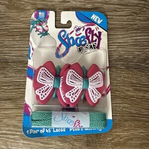 Shoefly Fun Sets (Bows) Pair Of 45" Laces and 2 Shoefly Bows *NEW*